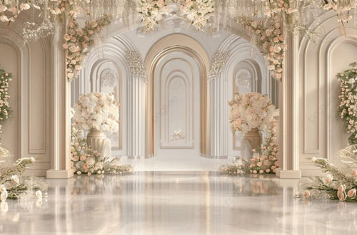 Whimsical White and Gold Wedding Inspiration for Dreamy Romance