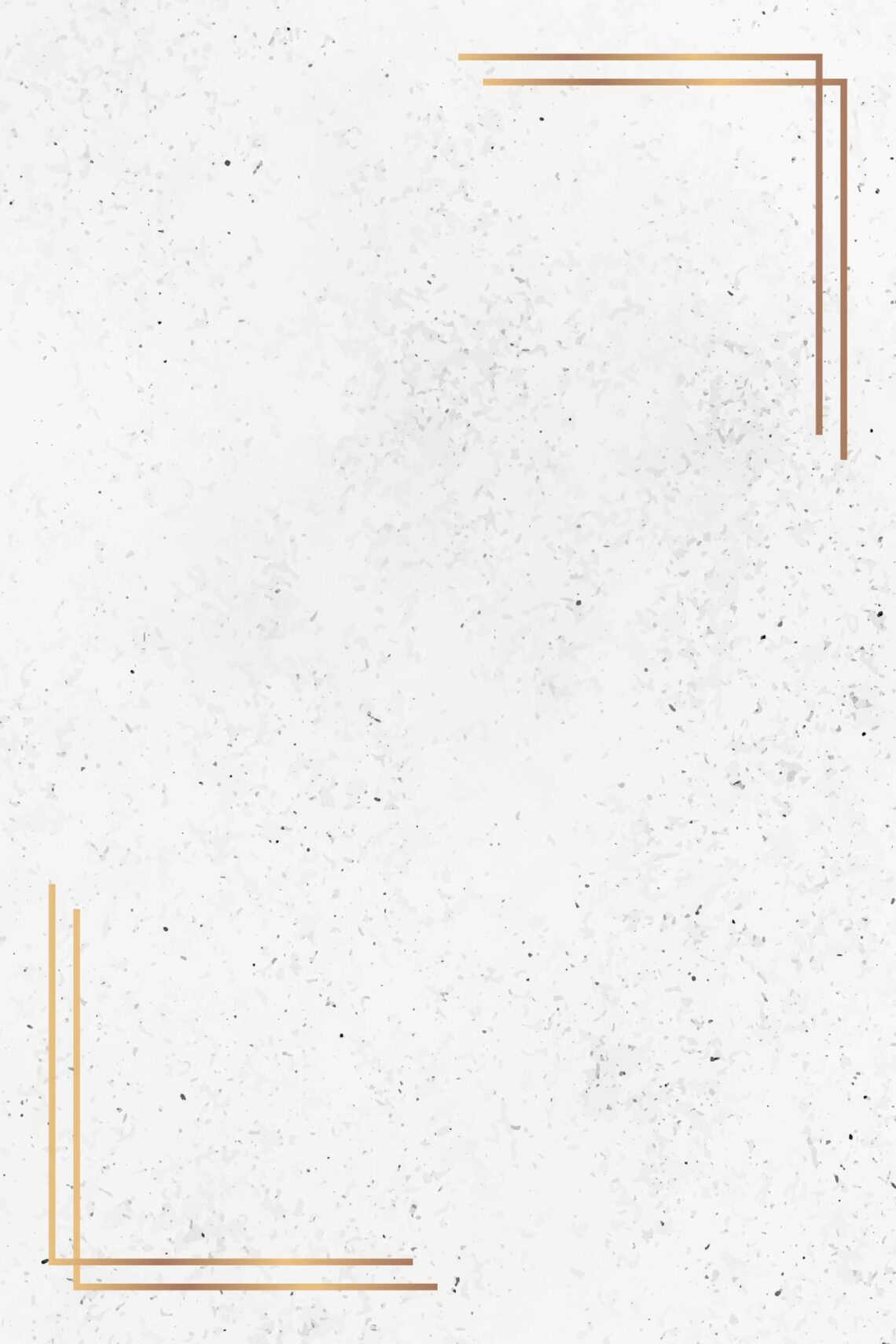 Elegant Gold Frame on Marble Background (Free Vector)