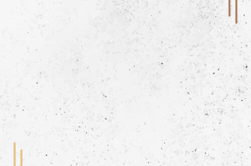 Elegant Gold Frame on Marble Background (Free Vector)