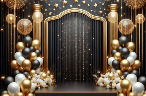 Birthday Photo Backdrops & Anniversary Card Ideas