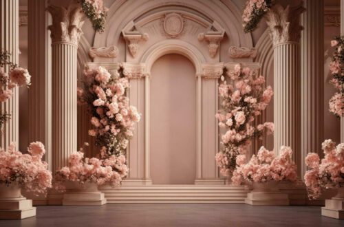 Free Enchanting Flower Wedding Backgrounds