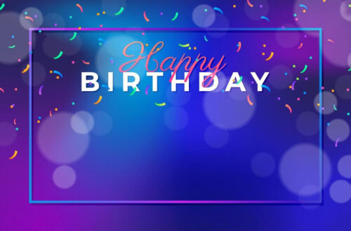 Blazing Birthday Celebration Background Blazing Birthday Celebration Background