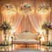 Luxurious Floral Wedding Stage Design: Regal Sofa & Flowers Inspirations