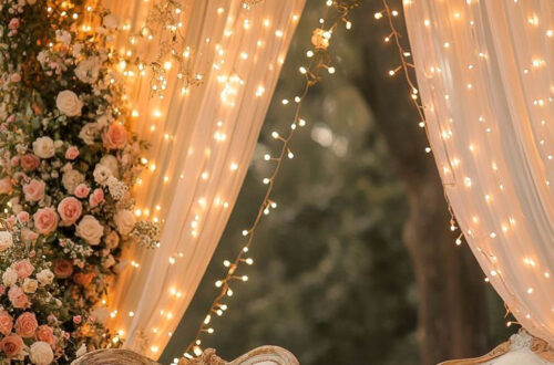 Ethereal Wedding Getaway: Floral Dreams & Twinkling Nights Ethereal Wedding Getaway: Floral Dreams & Twinkling Nights