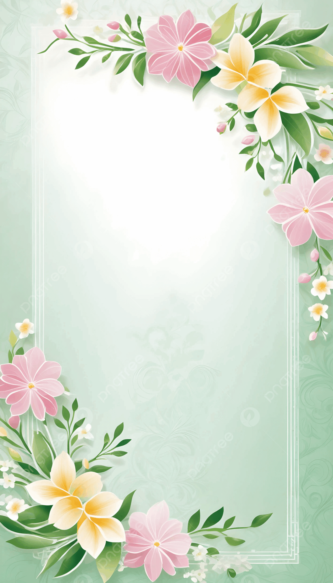 Free White Floral Wallpaper Download