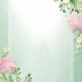 Free Floral Wallpaper: White Blooms on Green Free Floral Wallpaper: White Blooms on Green