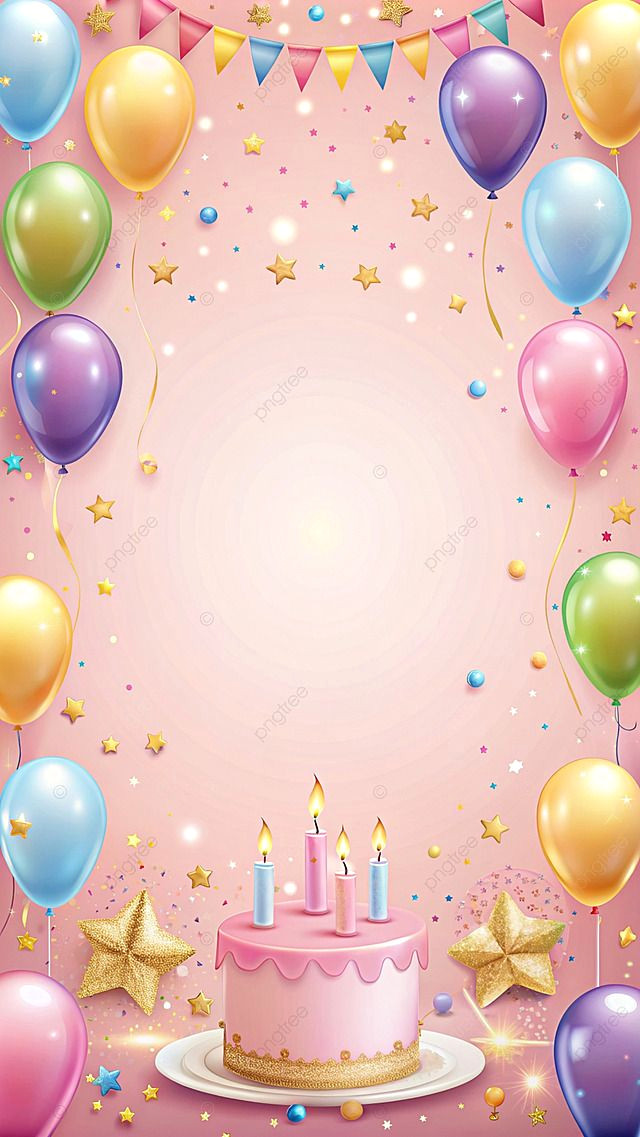 Free Download: Sweet Birthday Party Backgrounds