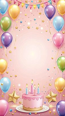 Free Happy Birthday Cartoon Backgrounds