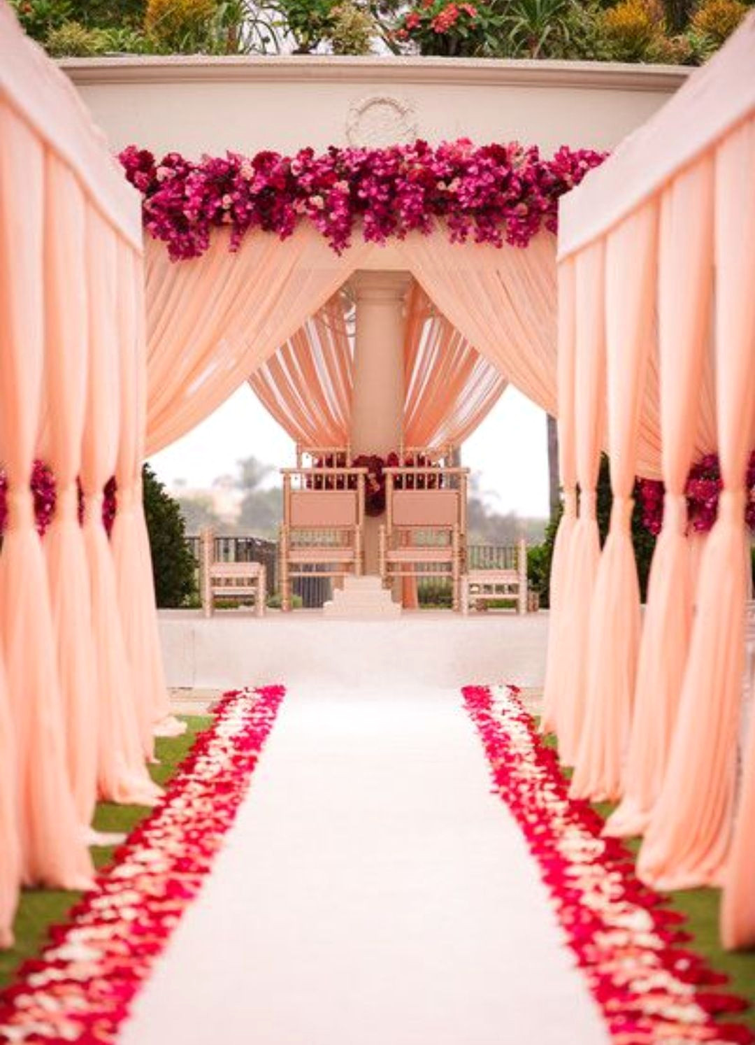 Dreamy Outdoor Wedding Backgrounds