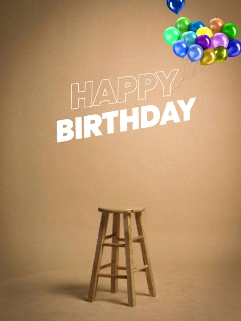 Birthday Magic: 148 HD Backgrounds for Edgy Photos