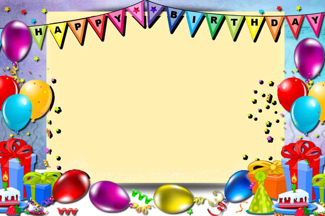 Free Download: Birthday Frame PNG