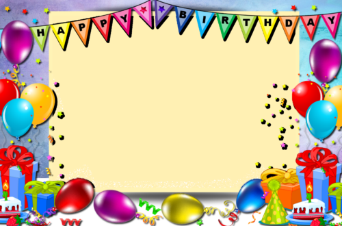 Free Download: Birthday Frame PNG Free Download: Birthday Frame PNG