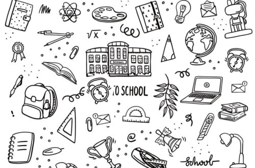 Instant Back to School Photoshoot Backdrop for Kids