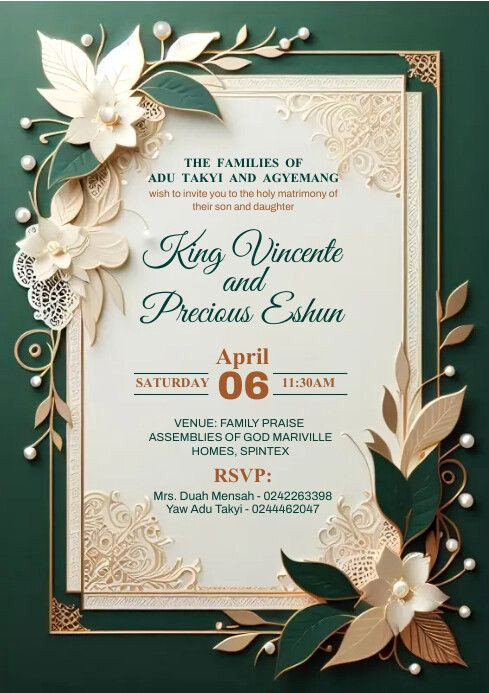 Elevate Your Wedding Style with Emerald Green Luxury Invitations