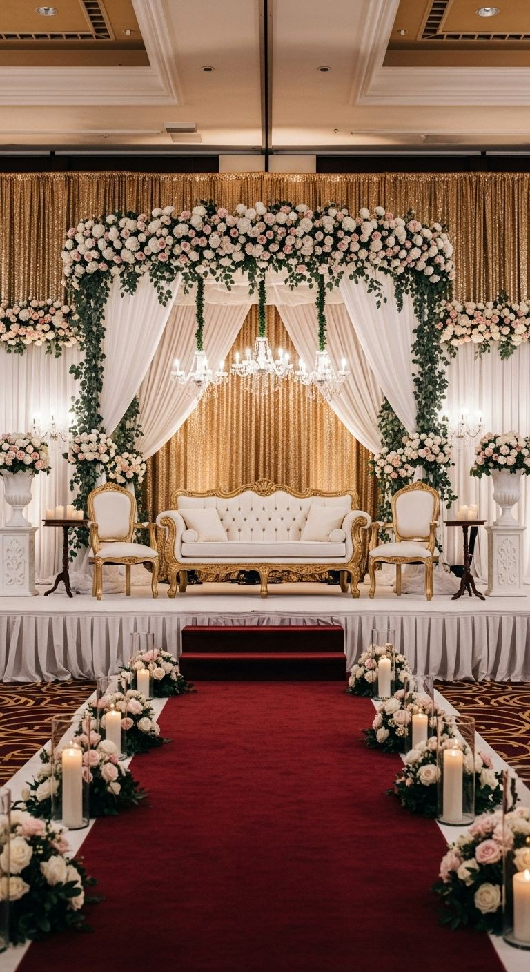 Elegant Wedding Stages to Swoon Over in 2026