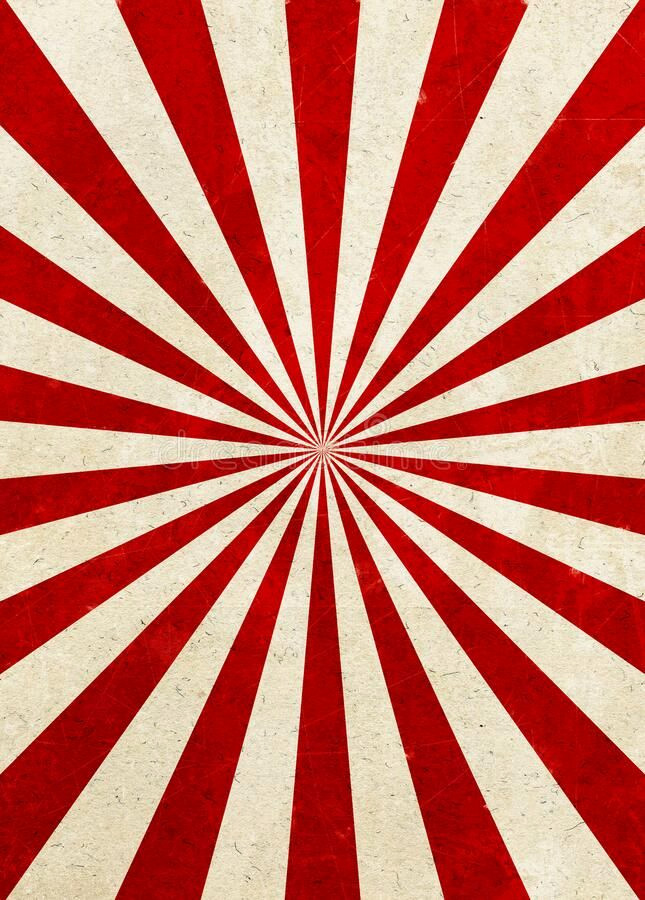 Circus Sunburst Pattern: Vibrant Backgrounds for Posters, Flyers & More