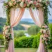 Elegant Outdoor Wedding Arches for a Dreamy Ceremony