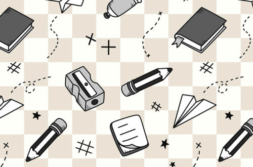 Free School Background: Classic Seamless Design