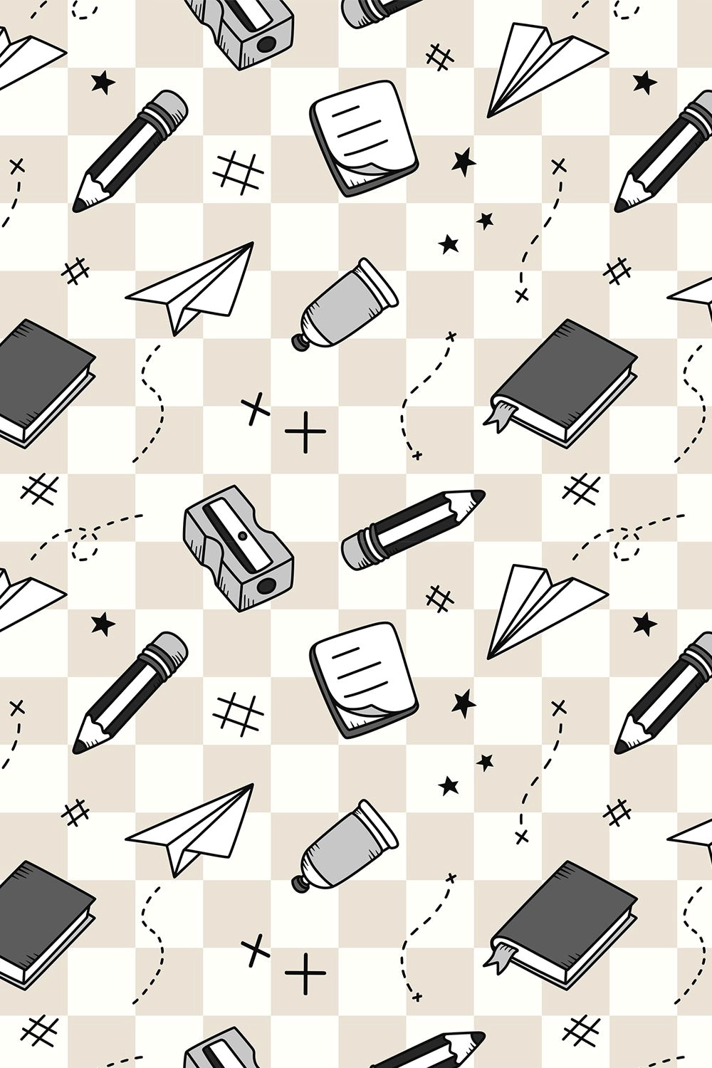 Free School Background: Classic Seamless Design