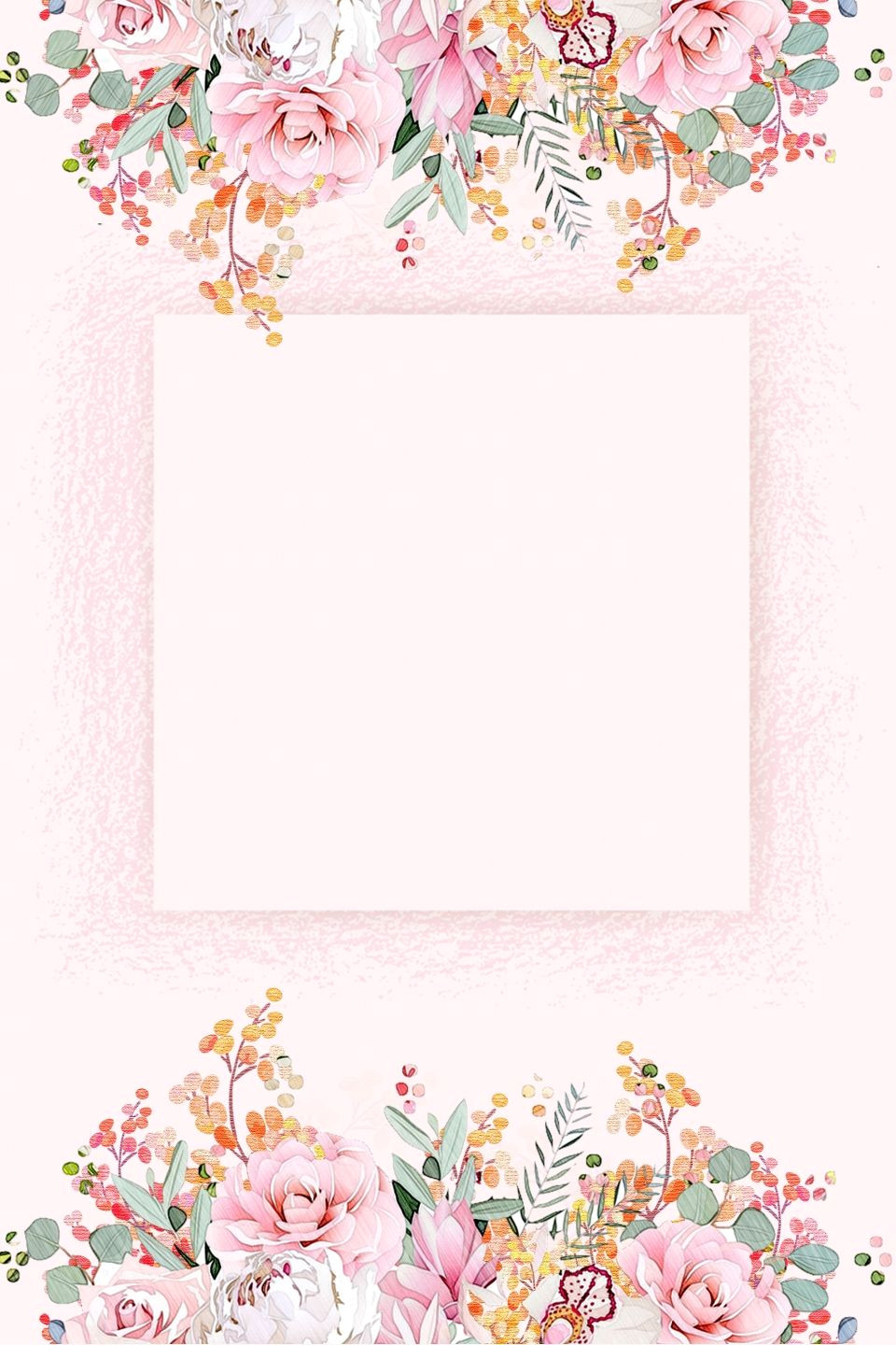 Free Watercolor Floral Wallpaper: Download Now