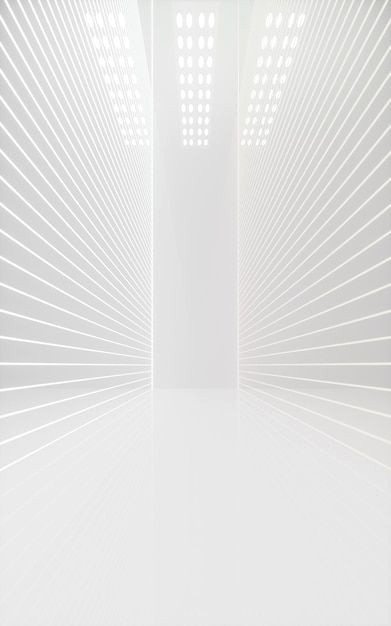 Whitespace Revived: Neon Lines Take Center Stage