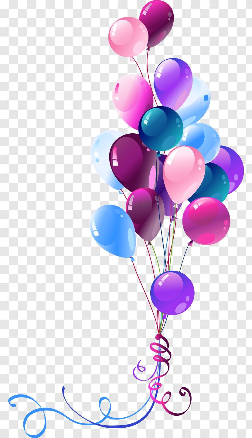 50 Beautiful Free Birthday Balloons Clip Art