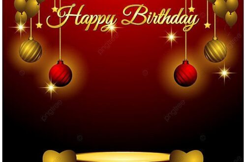 Golden Birthday Magic: Free Downloadable Backgrounds & Templates