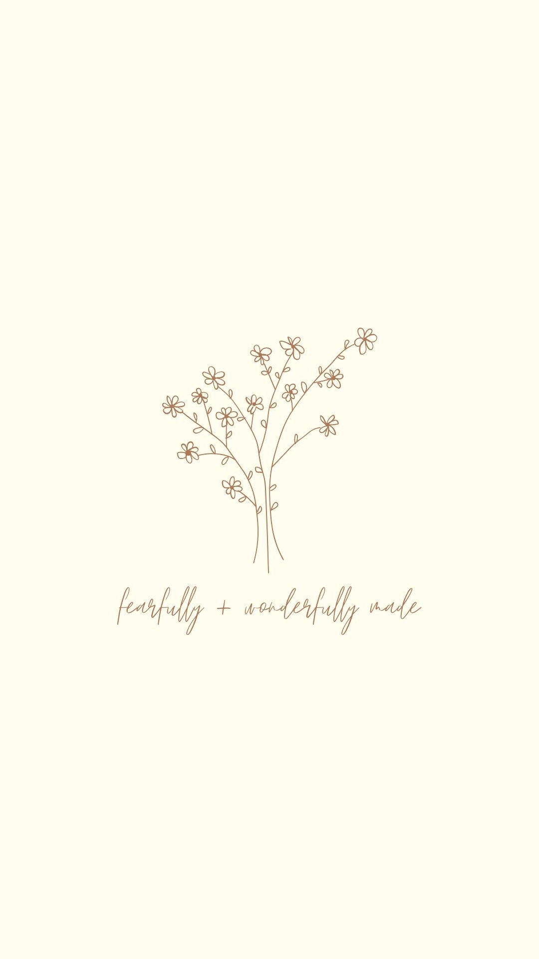You Are Fearfully and Wonderfully Made Wallpaper