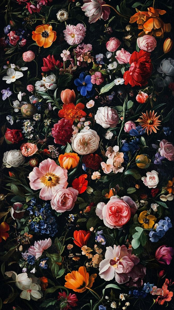 Bloom Your Home with Vibrant Flower Wallpapers