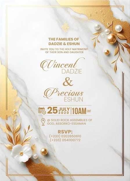 Elegant Vintage Wedding Invitations