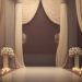 Romantic Wedding Backdrops: Free Floral & Candle Wallpapers
