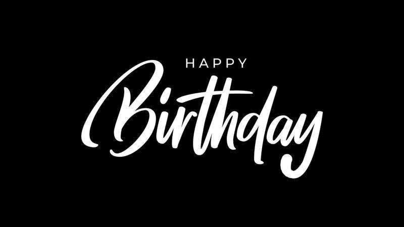 Happy Birthday Text Animation in Seconds: FREE Download