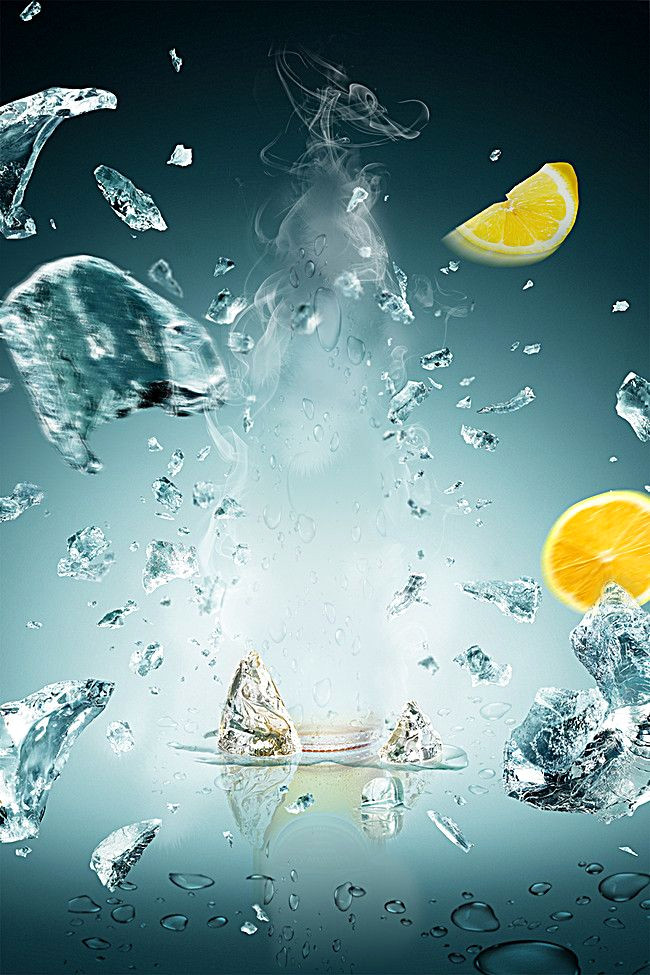 Frozen Bliss: Free PNGs & Vectors for Icy Drink Backgrounds