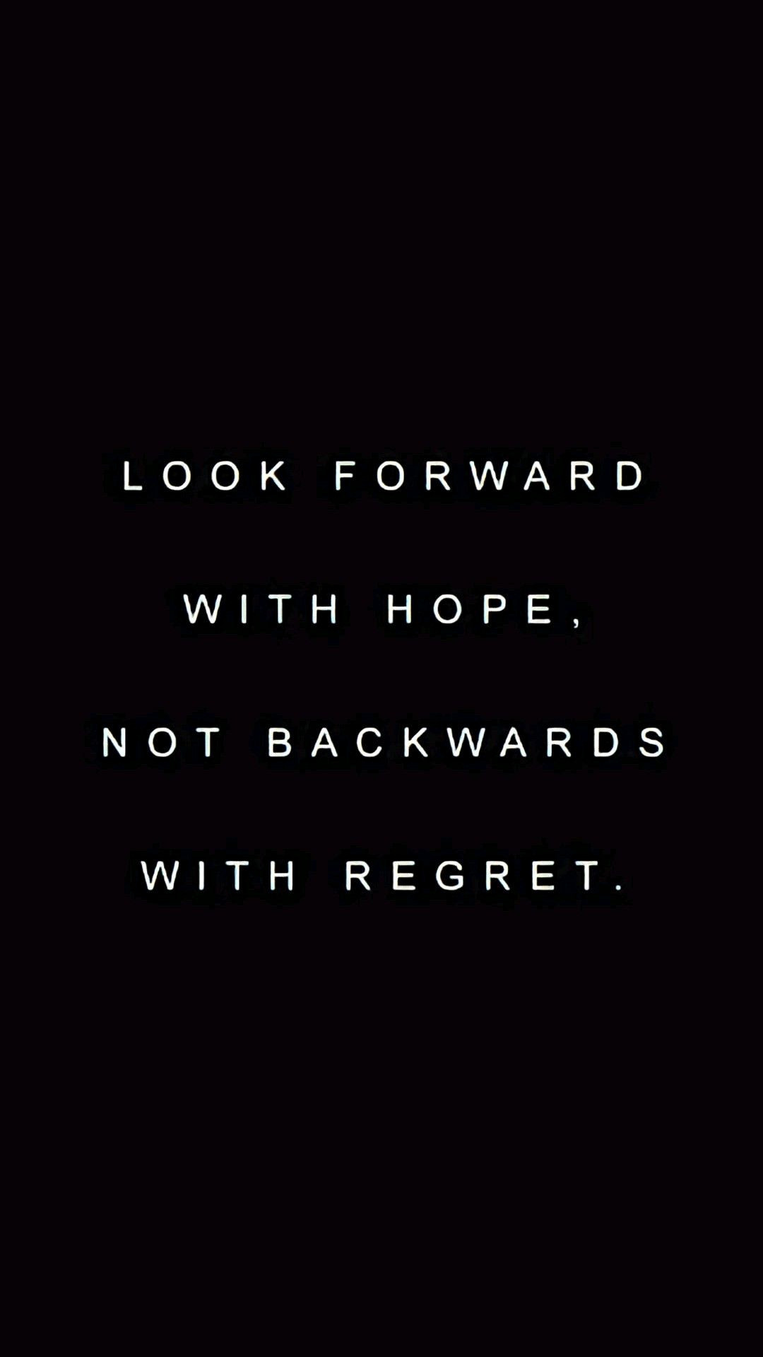 Empowering Minimal Wallpapers with Bold Quote Backdrop