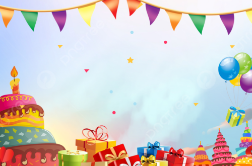 Romantic Birthday Party Invitations: Free Beautiful Bunting Templates