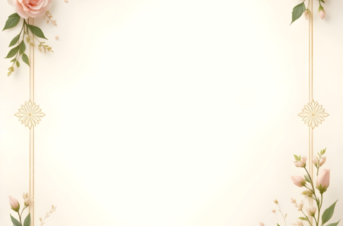 Free Floral Wedding Invitation Wallpaper