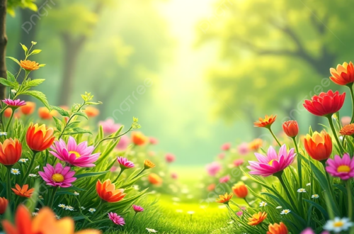 Free Vibrant Spring Blooms: 20+ Beautiful Flowers for Your Landscape