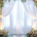 Ethereal White Tulle Archways for Every Celebration