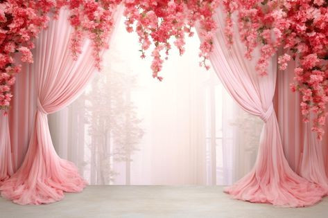 Breathtaking Floral Wedding Backdrop