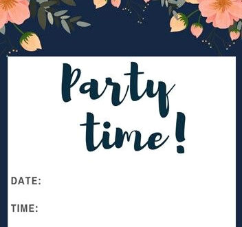 Free Party Invitation Printables for a Beautiful Bash