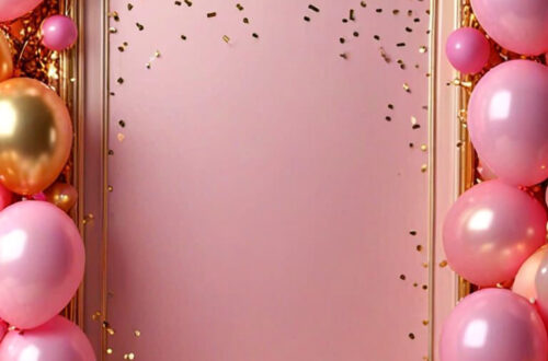 Jingle & Glow: Festive Party Backdrops