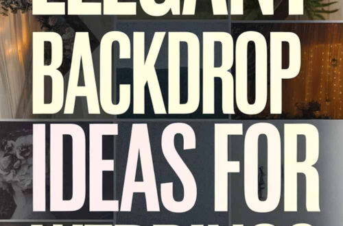 20 Epic Indoor Wedding Backdrops That Steal the Show 20 Epic Indoor Wedding Backdrops That Steal the Show