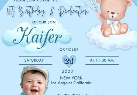 Sweet 1st Birthday Wishes & Heartfelt Dedication