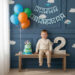 Birthday Boy Turns 2: Epic Digital Backdrop
