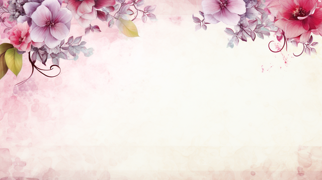 Elegant Floral Wedding Backgrounds for Free Download