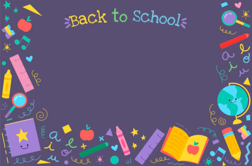 Back to School Cartoon Backgrounds