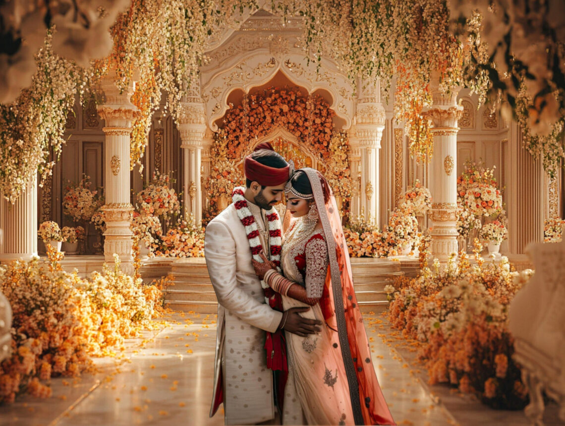 Epic Indian Weddings: Luxe Digital Backdrops, Elegant Decor Overlays