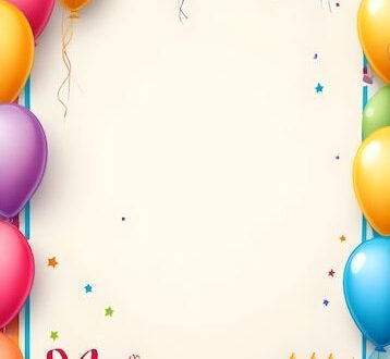 Free Birthday Party Backgrounds: Instant Download