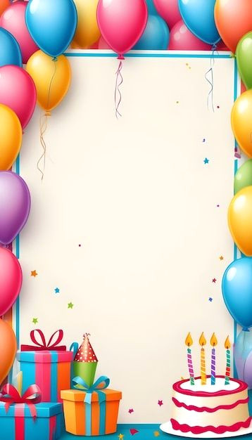Free Birthday Party Backgrounds: Instant Download