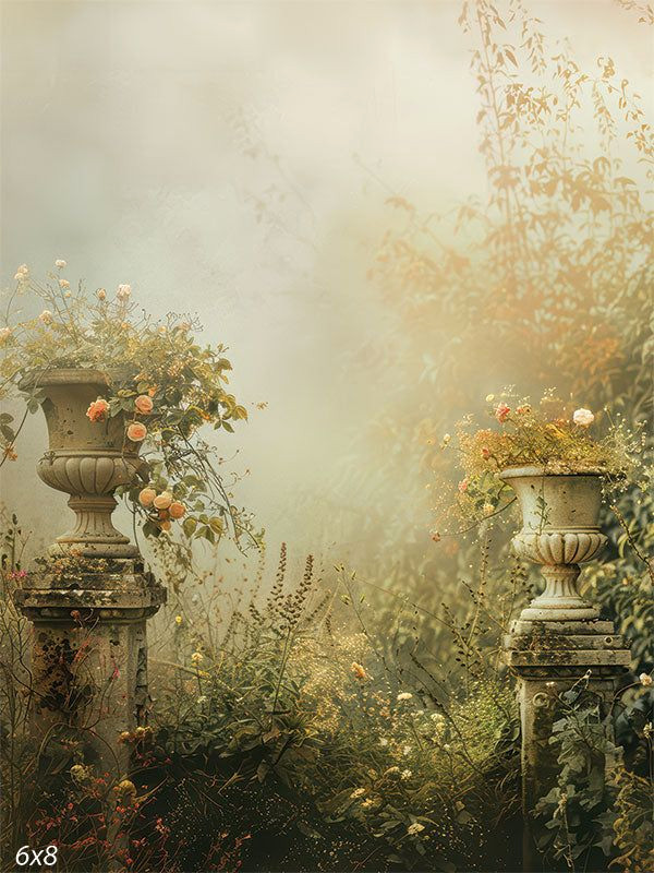 Vintage Floral Velvet Backdrop for Dreamy Photography